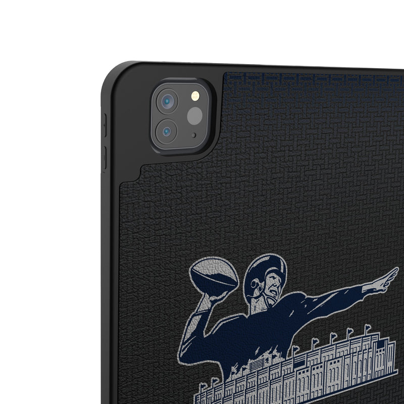 New York Giants 1960-1966 Historic Collection Linen iPad Tablet Case for Apple iPad Back.Jpg