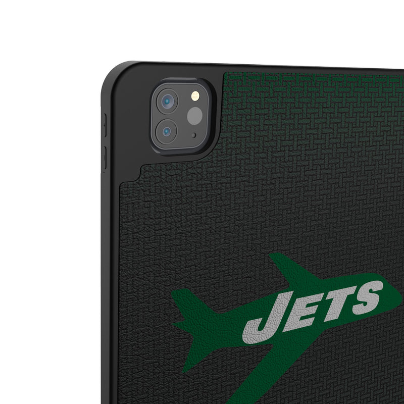 New York Jets 1963 Historic Collection Linen iPad Tablet Case Back.Jpg