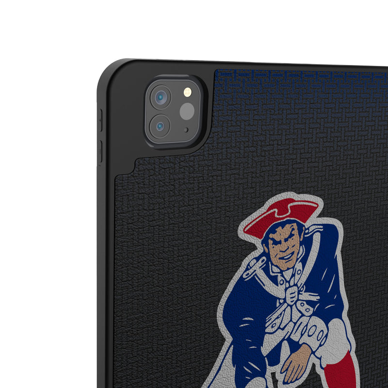 New England Patriots Historic Collection Linen iPad Tablet Case for Apple iPad Back.Jpg