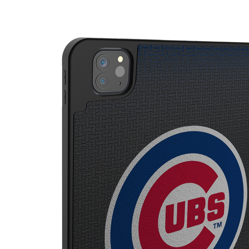 Chicago Cubs Linen iPad Tablet Case for Apple iPad Back.Jpg