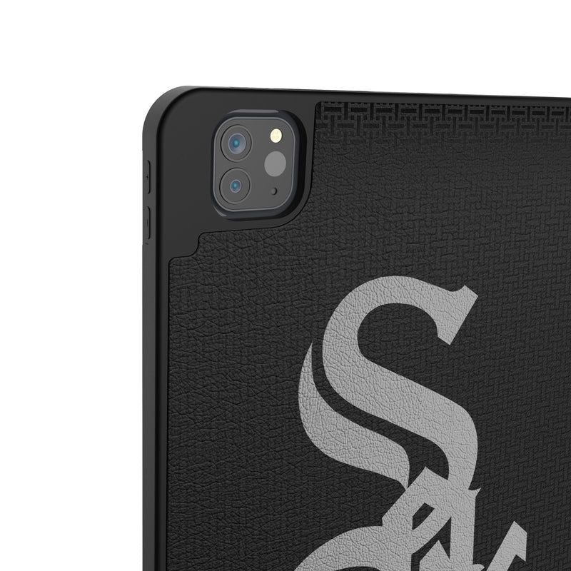 Chicago White Sox Personalized Linen iPad Tablet Case for Apple iPad Back.Jpg