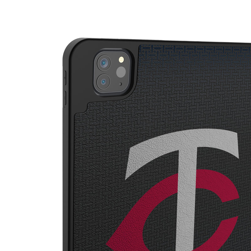 Minnesota Twins Personalized Linen iPad Tablet Case for Apple iPad Back.Jpg