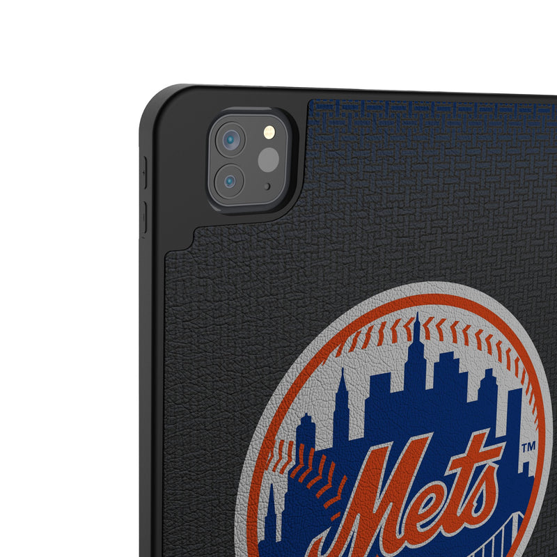 New York Mets Linen iPad Tablet Case for Apple iPad Back.Jpg