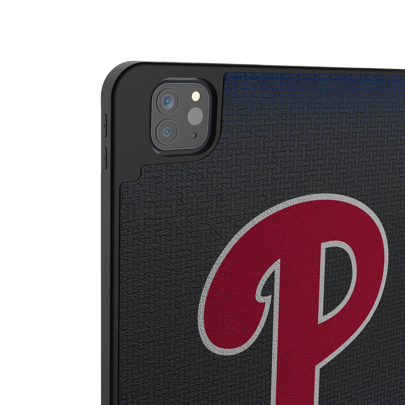 Philadelphia Phillies Personalized Linen iPad Tablet Case for Apple iPad Back.Jpg