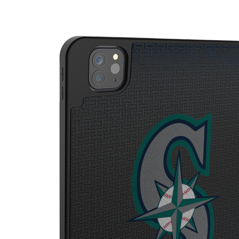 Seattle Mariners Personalized Linen iPad Tablet Case for Apple iPad Back.Jpg