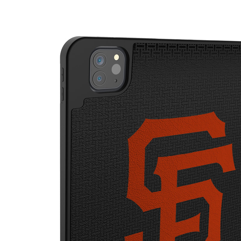 San Francisco Giants Linen iPad Tablet Case Back.Jpg