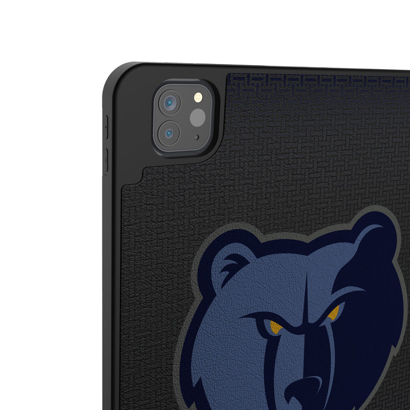 Memphis Grizzlies Linen iPad Tablet Case for Apple iPad Back.Jpg