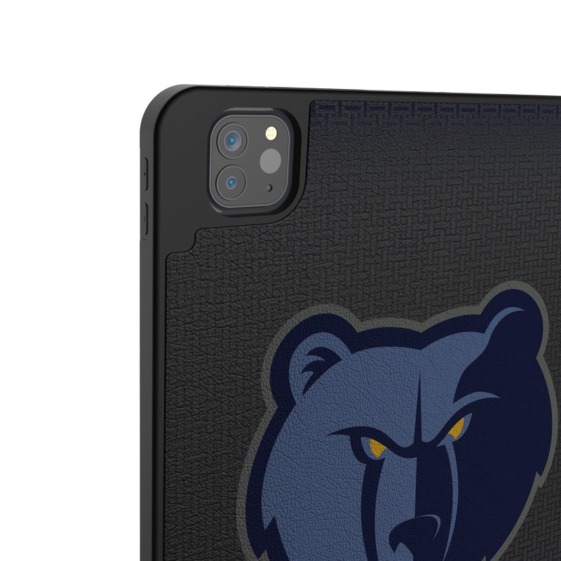 Memphis Grizzlies Personalized Linen iPad Tablet Case for Apple iPad Back.Jpg