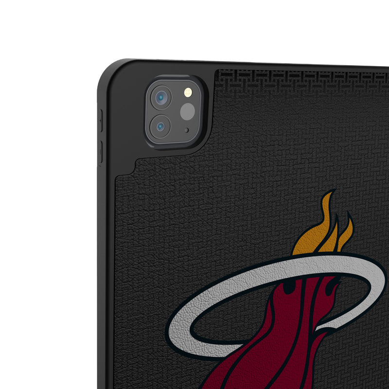 Miami Heat Linen iPad Tablet Case for Apple iPad Back.Jpg