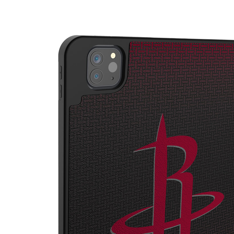 Houston Rockets Linen iPad Tablet Case for Apple iPad Back.Jpg