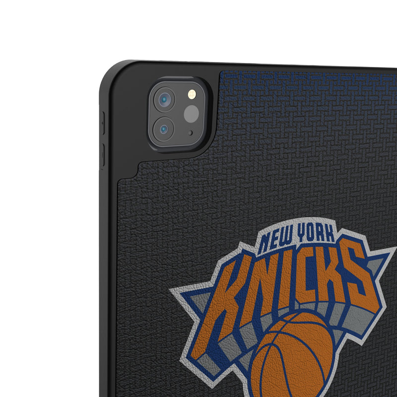 New York Knicks Personalized Linen iPad Tablet Case for Apple iPad Back.Jpg