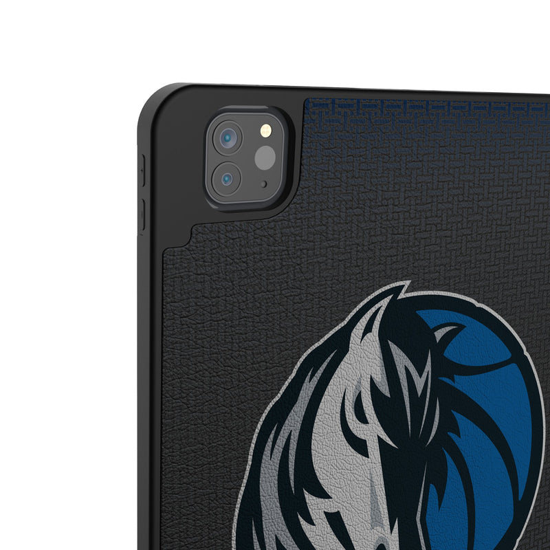 Dallas Mavericks Personalized Linen iPad Tablet Case for Apple iPad Back.Jpg