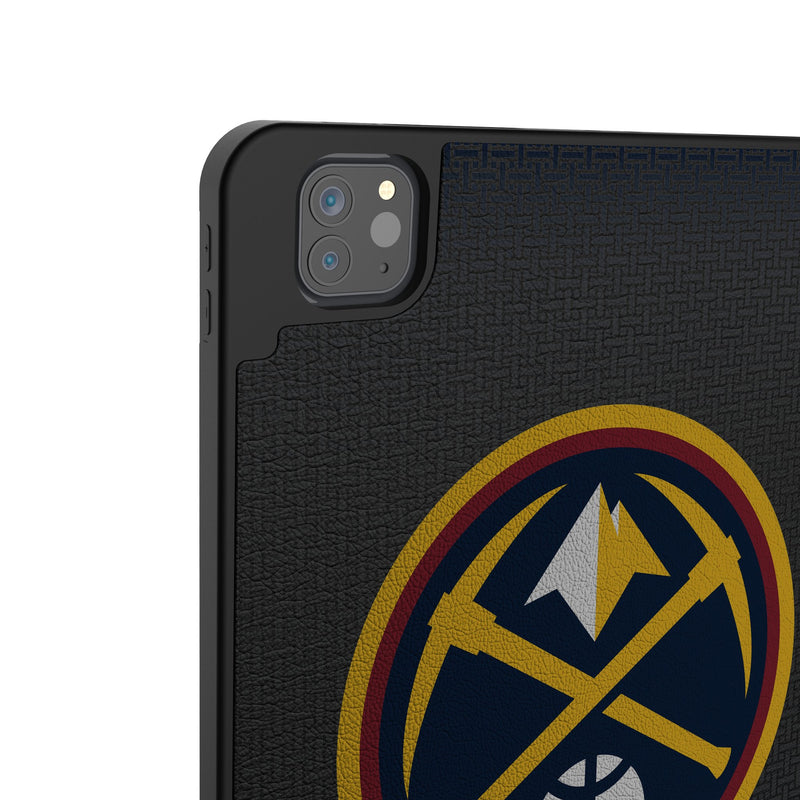 Denver Nuggets Linen iPad Tablet Case for Apple iPad Back.Jpg