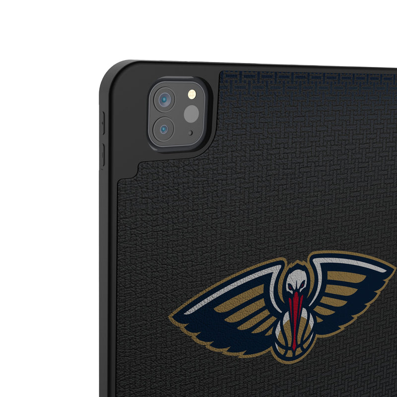 New Orleans Pelicans Linen iPad Tablet Case for Apple iPad Back.Jpg