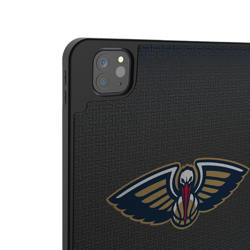 New Orleans Pelicans Personalized Linen iPad Tablet Case for Apple iPad Back.Jpg