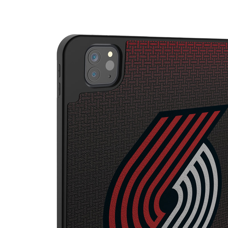 Portland Trail Blazers Linen iPad Tablet Case for Apple iPad Back.Jpg