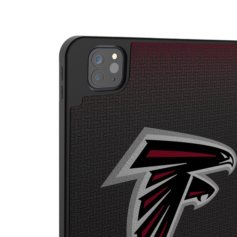 Atlanta Falcons Linen iPad Tablet Case Back.Jpg