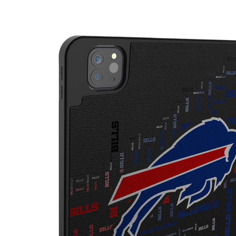 Buffalo Bills Quadtile iPad Tablet Case for Apple iPad Back.Jpg