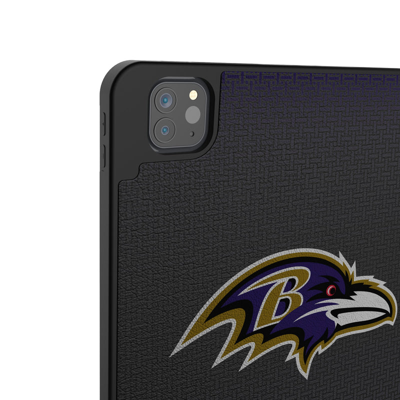 Baltimore Ravens Personalized Linen iPad Tablet Case for Apple iPad Back.Jpg