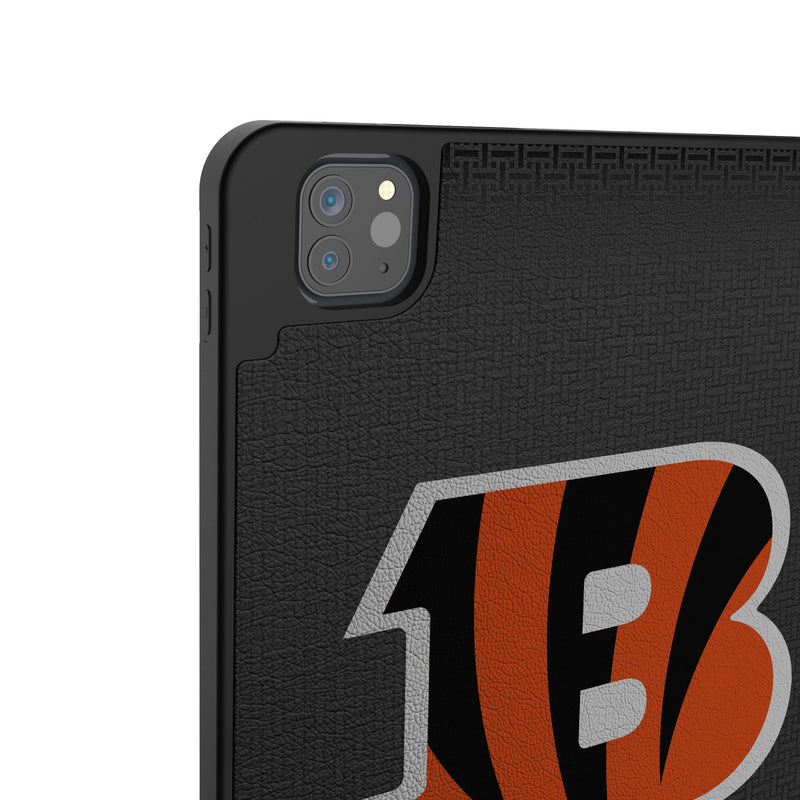 Cincinnati Bengals Personalized Linen iPad Tablet Case for Apple iPad Back.Jpg