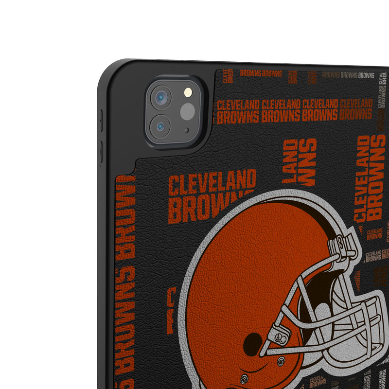 Cleveland Browns Quadtile iPad Tablet Case for Apple iPad Back.Jpg