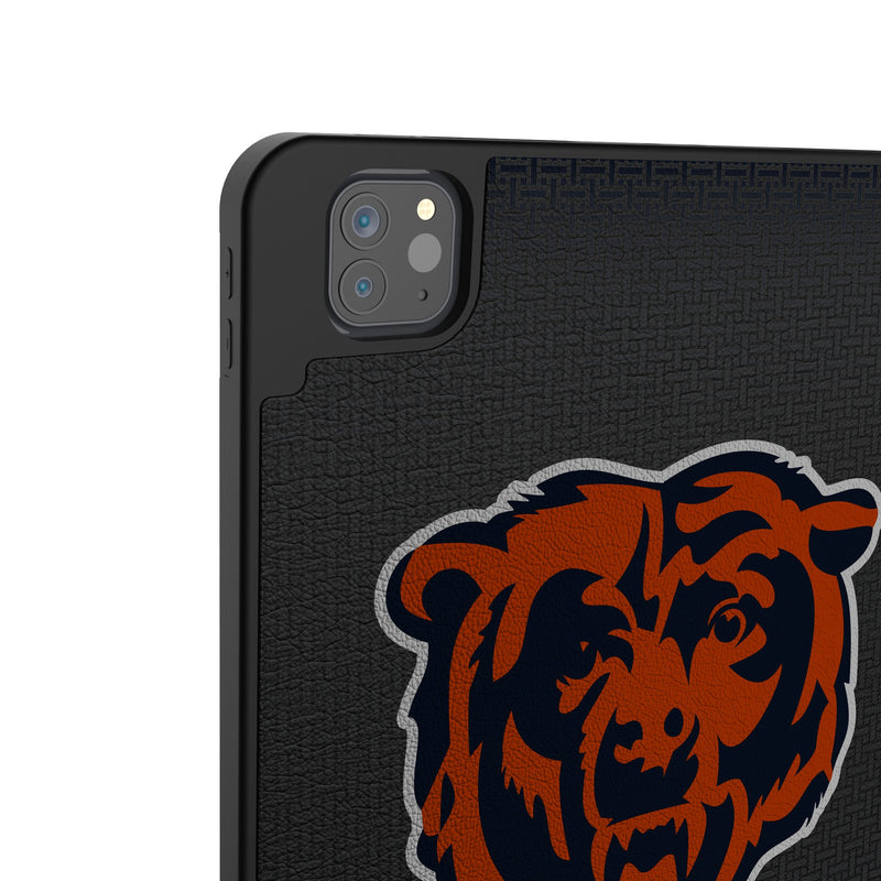 Chicago Bears Linen iPad Tablet Case Back.Jpg