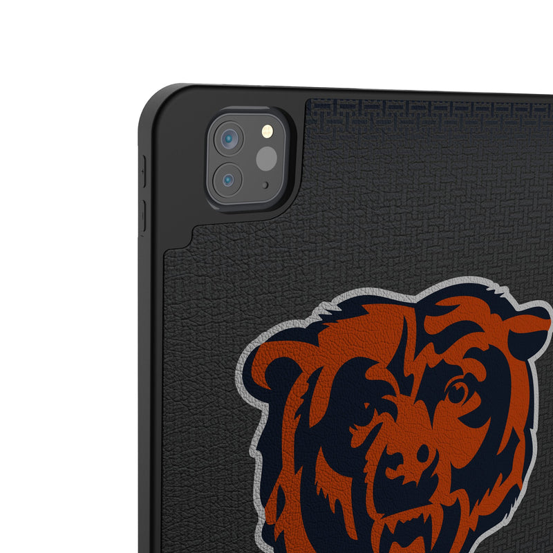Chicago Bears Personalized Linen iPad Tablet Case for Apple iPad Back.Jpg