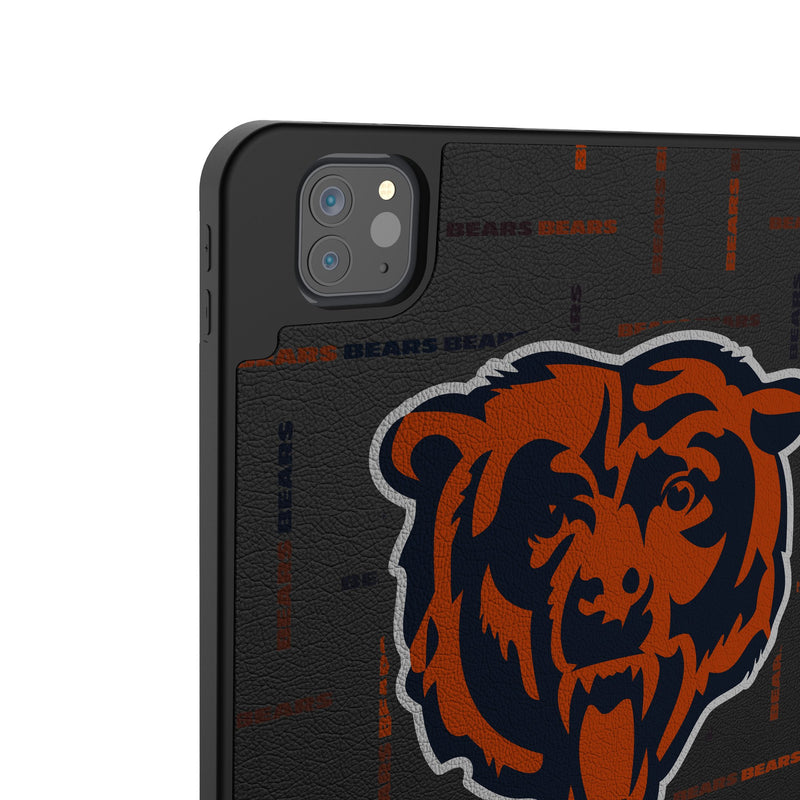 Chicago Bears Quadtile iPad Tablet Case Back.Jpg