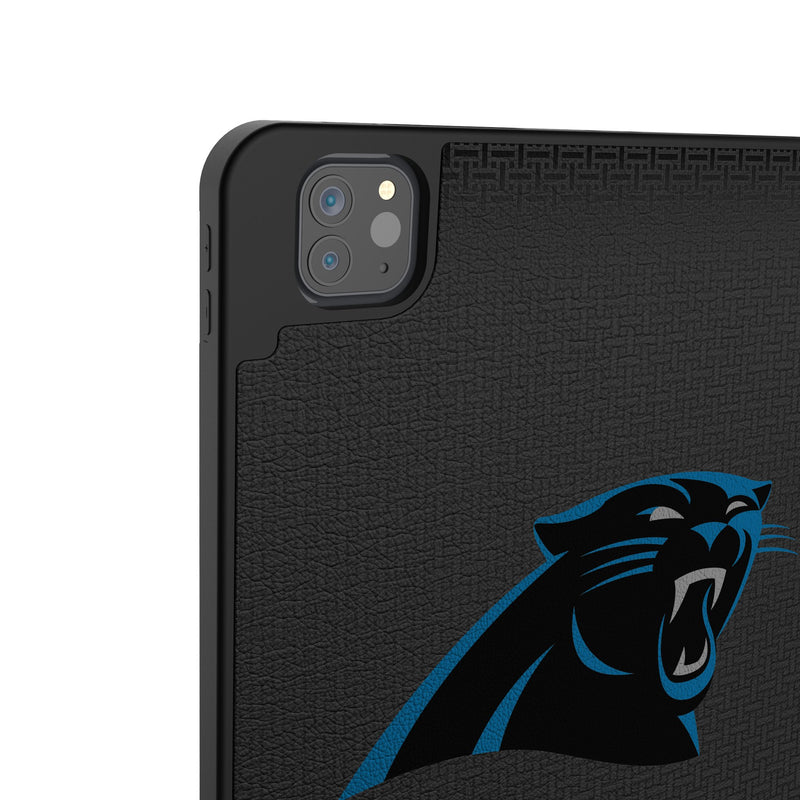 Carolina Panthers Personalized Linen iPad Tablet Case for Apple iPad Back.Jpg