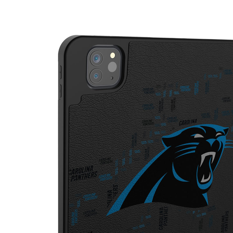 Carolina Panthers Quadtile iPad Tablet Case for Apple iPad Back.Jpg