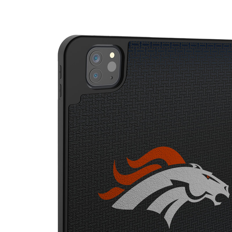 Denver Broncos Linen iPad Tablet Case for Apple iPad Back.Jpg