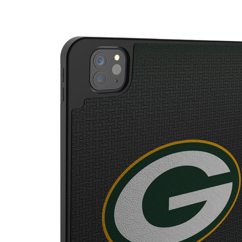 Green Bay Packers Linen iPad Tablet Case for Apple iPad Back.Jpg