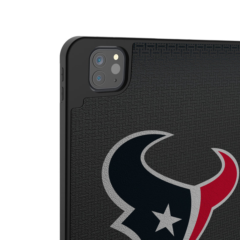 Houston Texans Personalized Linen iPad Tablet Case for Apple iPad Back.Jpg