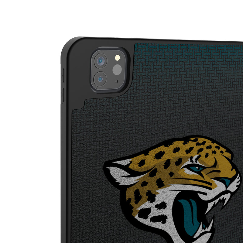Jacksonville Jaguars Linen iPad Tablet Case for Apple iPad Back.Jpg