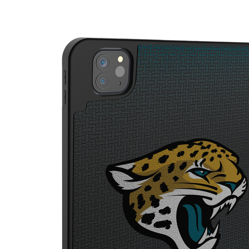 Jacksonville Jaguars Personalized Linen iPad Tablet Case for Apple iPad Back.Jpg
