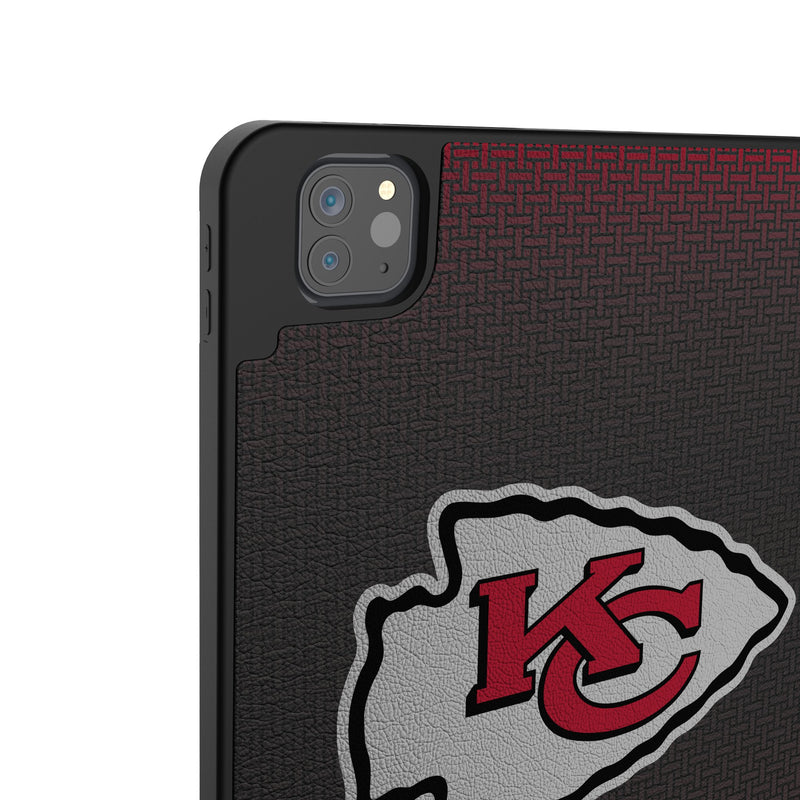 Kansas City Chiefs Personalized Linen iPad Tablet Case for Apple iPad Back.Jpg