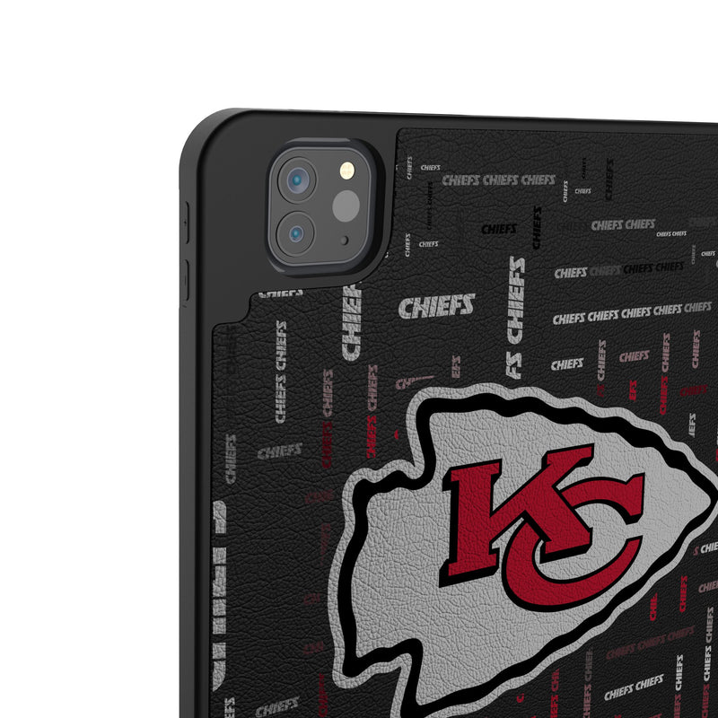 Kansas City Chiefs Quadtile iPad Tablet Case for Apple iPad Back.Jpg
