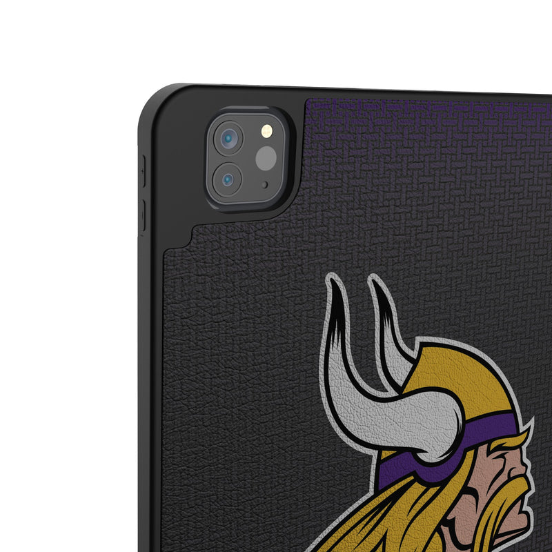 Minnesota Vikings Personalized Linen iPad Tablet Case for Apple iPad Back.Jpg