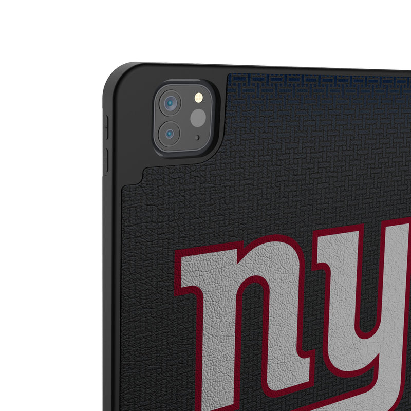 New York Giants Linen iPad Tablet Case for Apple iPad Back.Jpg
