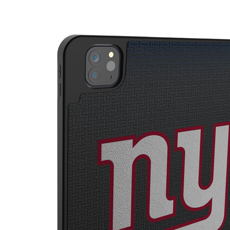 New York Giants Personalized Linen iPad Tablet Case for Apple iPad Back.Jpg