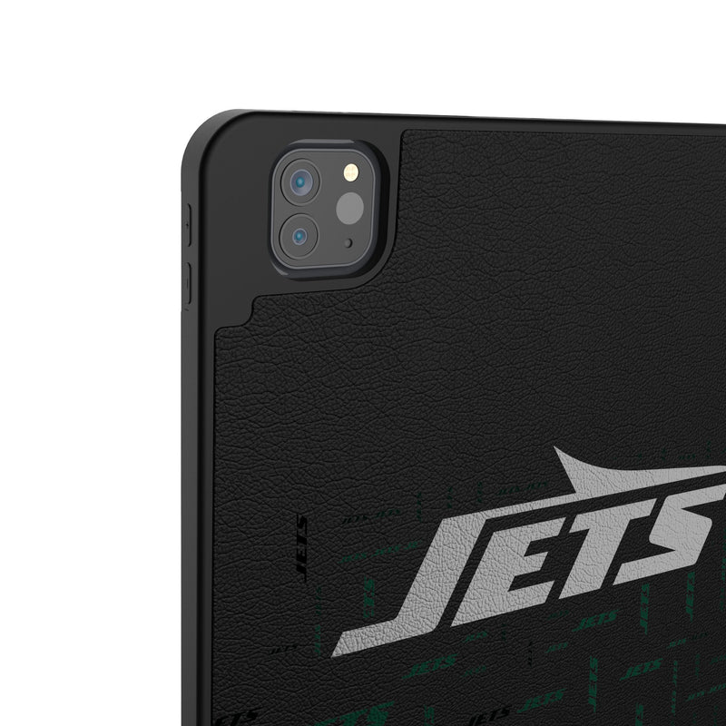 New York Jets Quadtile iPad Tablet Case Back.Jpg