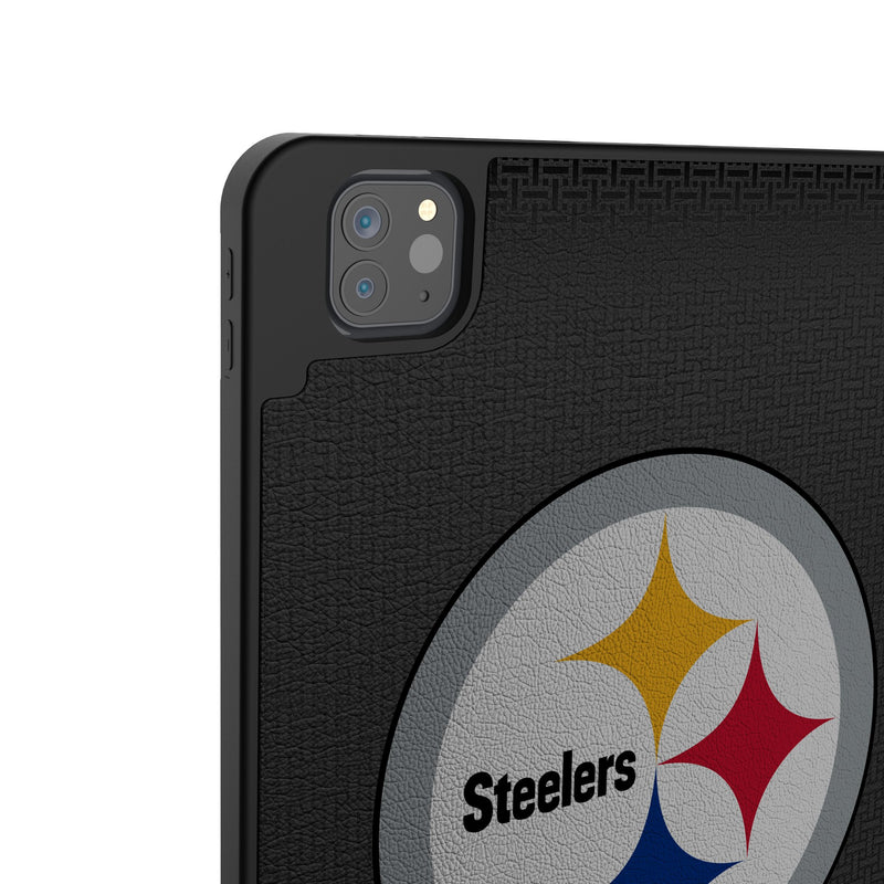 Pittsburgh Steelers Linen iPad Tablet Case for Apple iPad Back.Jpg