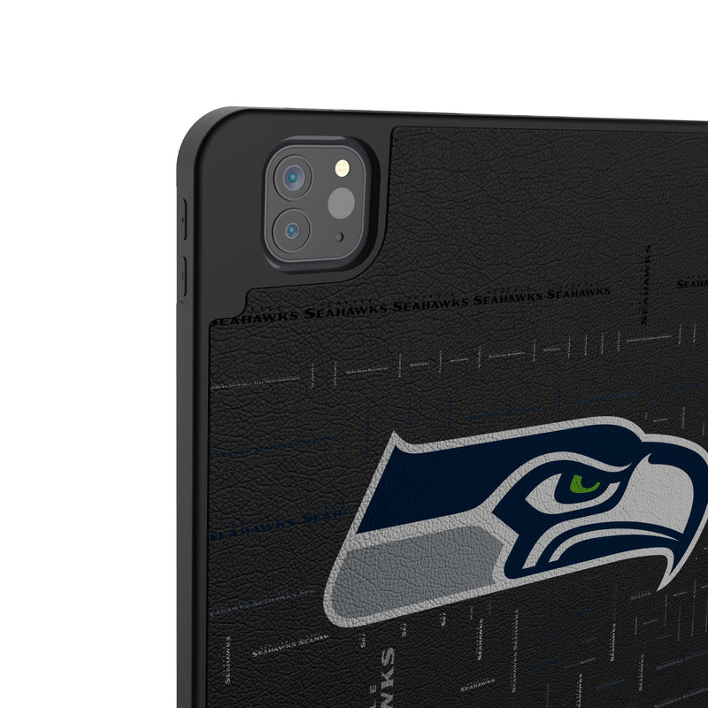 Seattle Seahawks Quadtile iPad Tablet Case for Apple iPad Back.Jpg