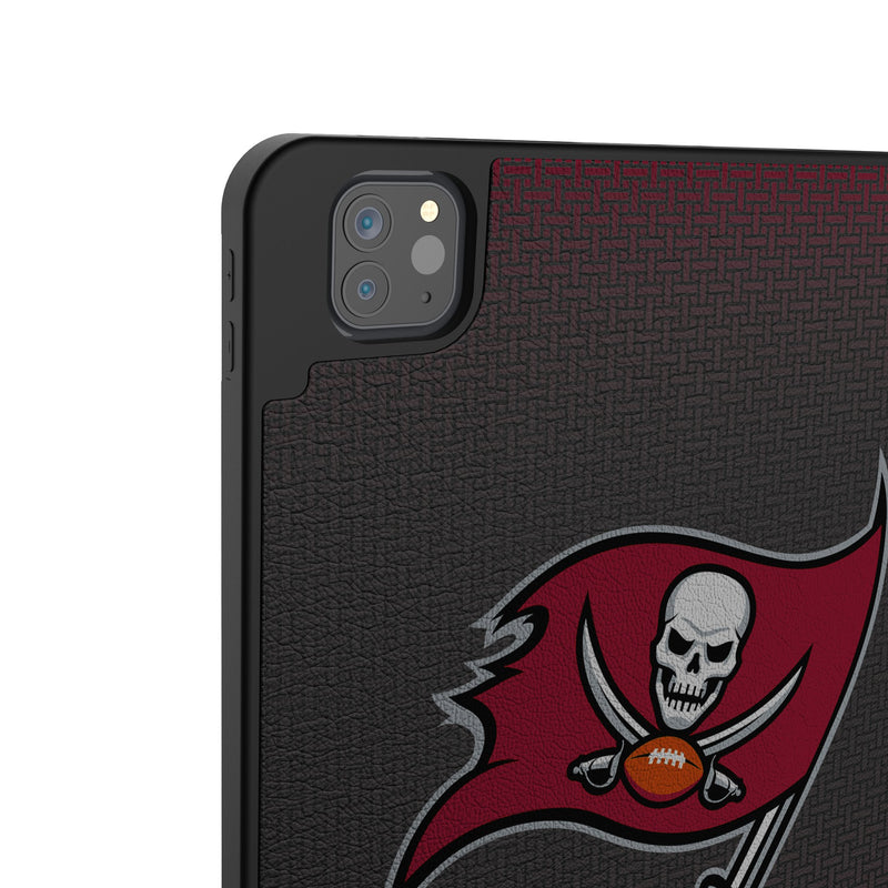 Tampa Bay Buccaneers Linen iPad Tablet Case Back.Jpg