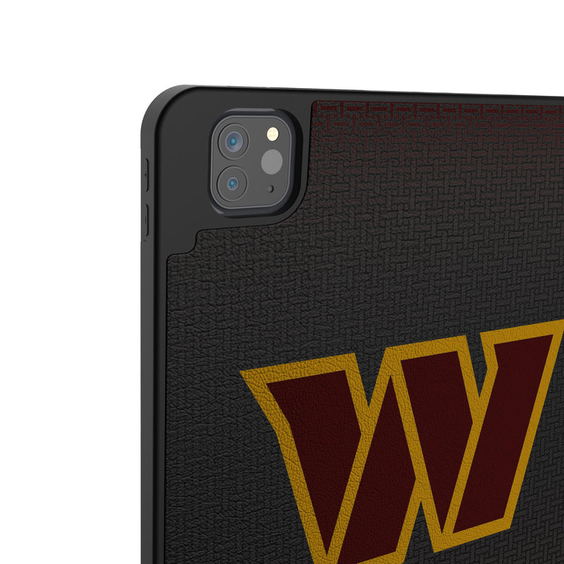 Washington Commanders Linen iPad Tablet Case for Apple iPad Back.Jpg