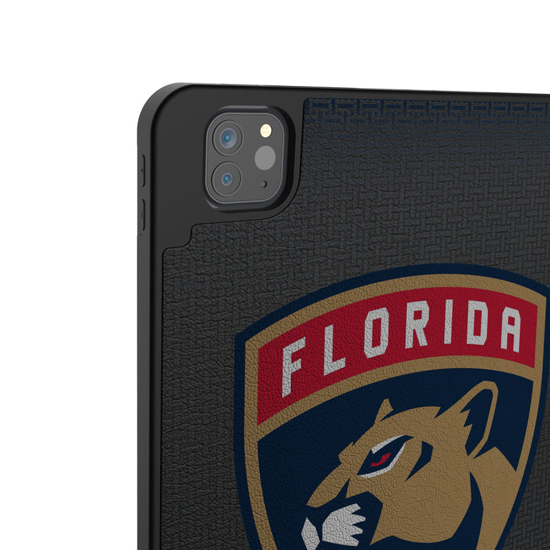 Florida Panthers Personalized Linen iPad Tablet Case for Apple iPad Back.Jpg