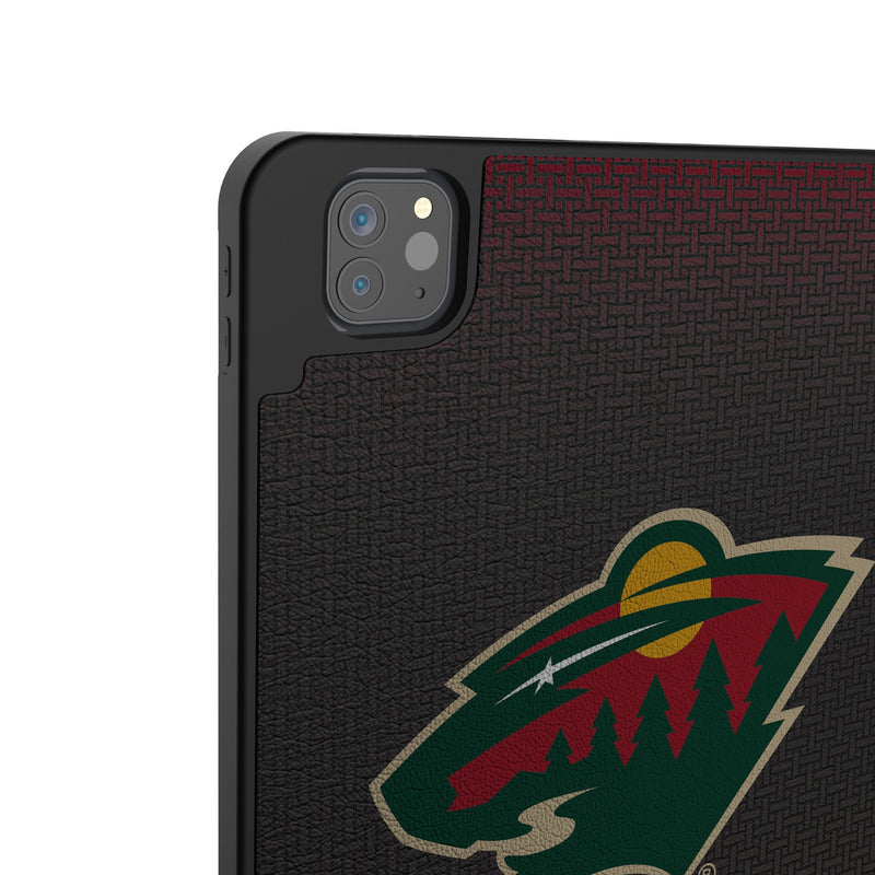 Minnesota Wild Linen iPad Tablet Case for Apple iPad Back.Jpg