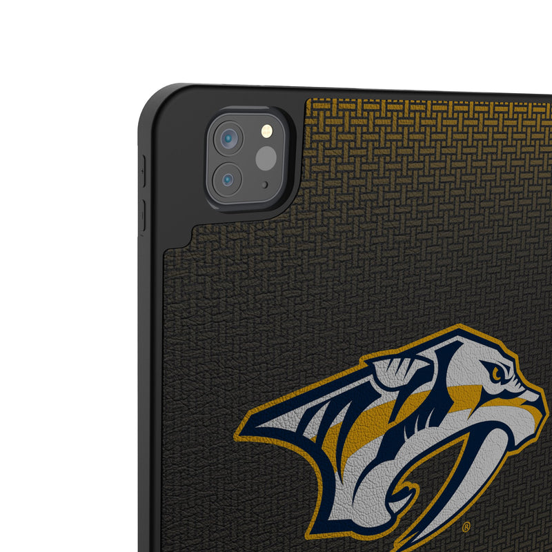 Nashville Predators Linen iPad Tablet Case for Apple iPad Back.Jpg