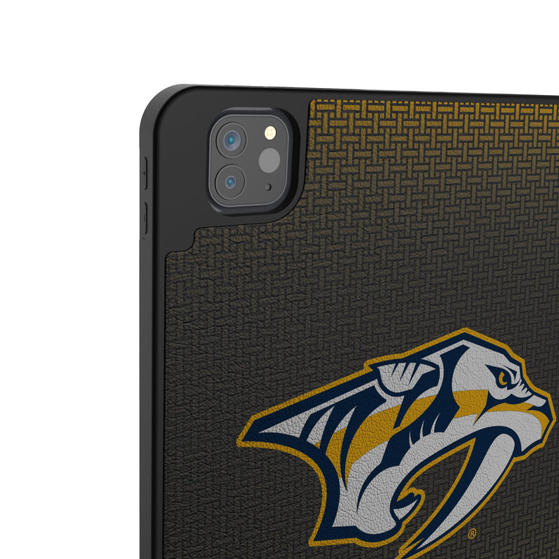 Nashville Predators Personalized Linen iPad Tablet Case for Apple iPad Back.Jpg