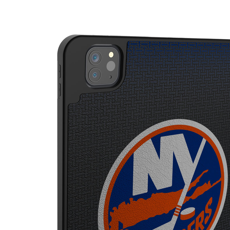 New York Islanders Linen iPad Tablet Case for Apple iPad Back.Jpg
